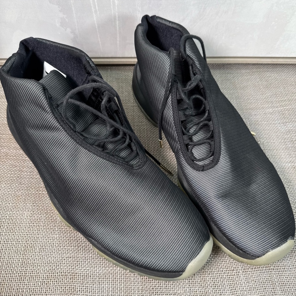Nike Air Jordan Future Black Reflective Sneakers Shoes Size 13 High Top - Picture 16 of 16